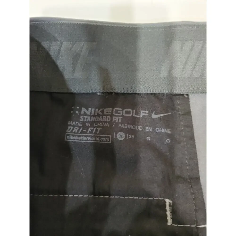 Men’s Nike Dri Fit 36 Golf Shorts Grey gray